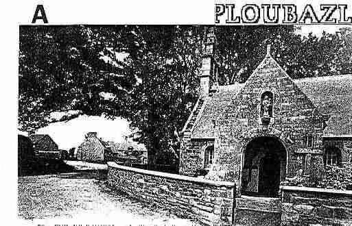 Ville de PLOUBAZLANEC Carte postale ancienne